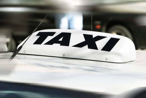 Led magnetische taxi - 22",