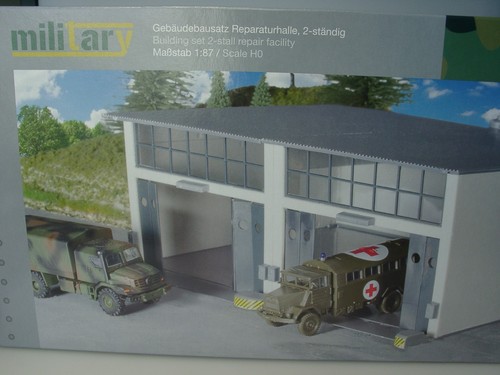 Herpa military gebäudebausatz - military,