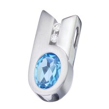 Pendant Topaz Diamonds 585