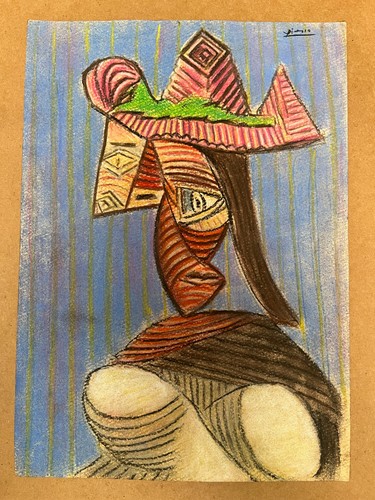 Pablo picasso - picasso, (handarbeit)