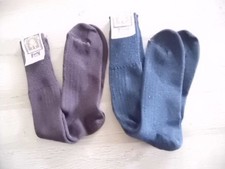 2 x ESDA VEB-DDR Herren Stricksocken Knie Strümpfe Socken Gr. 28 Gorna unbenutzt