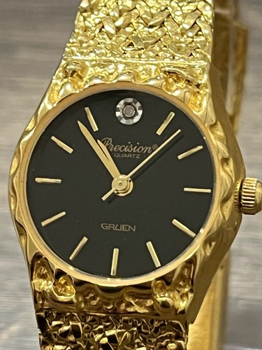 Precision gruen damenuhr - precision,