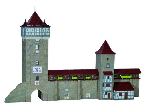 Kibri 37362 stadtmauer mit - kibri,