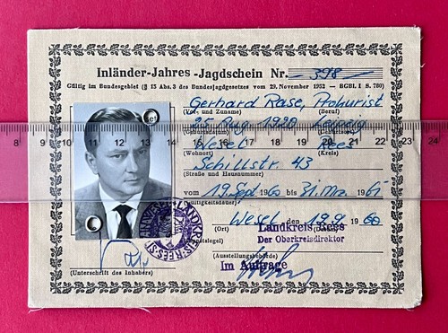 Inländer jahres jagdschein - inländer,