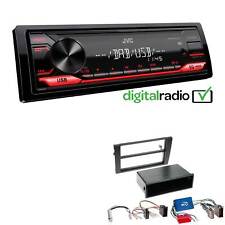 JVC 1-DIN Digital Media Autoradio DAB+ USB für Audi A4 mit Symphony /Navi Plus