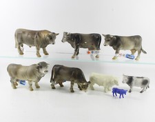 Kühe === 8 x Tierfigur Kuh Kalb Stier Haustiere Tiere Bully Bullyland