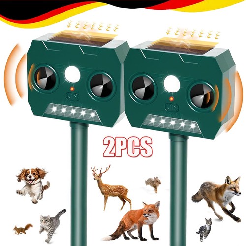 Tiervertreiber ultraschall - 2x,