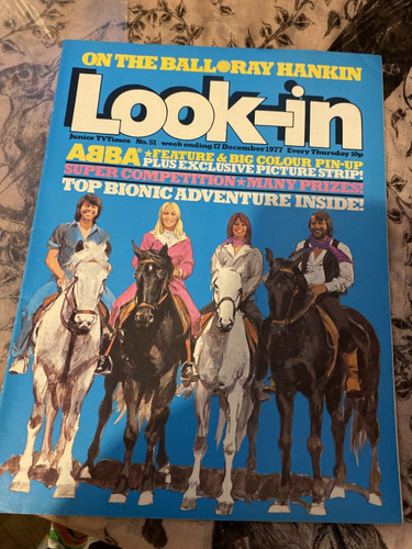 Abba look magazine 17th - abba, look-in