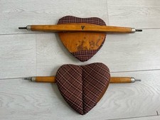 2 Originale Polster für Lehne Rückenlehne Faltboot Pouch RZ 85 E65 Herzchenlehne