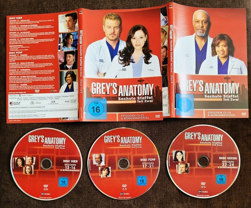 Dvd grey anatomy - -, 6