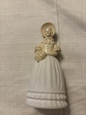 avon parfum damen Flasche Flakon Weiß Kleid Vintage Retro Weiß Sammler Stück 