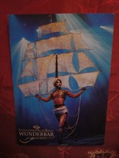 FRIEDRICHSTADT PALAST BERLIN WUNDERBAR Die  2002. Nacht Reklame Postkarte ungel.