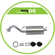 Endschalldämpfer Toyota Corolla 1.4i/1.6i 16V auch Verso 1.6i 16V Auspuff ab.01-