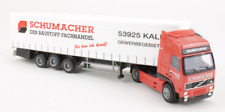 Volvo Gardinenplanen-Sattelzug Schumacher Albedo 1:87 H0 ohne OVP [I16B-D6]