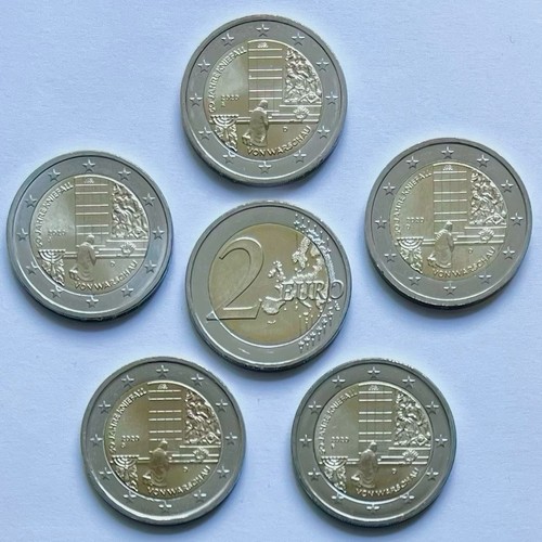 Euro münze deutschland - 5x,