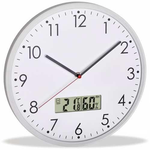 Tfa wanduhr mit thermometer - tfa,