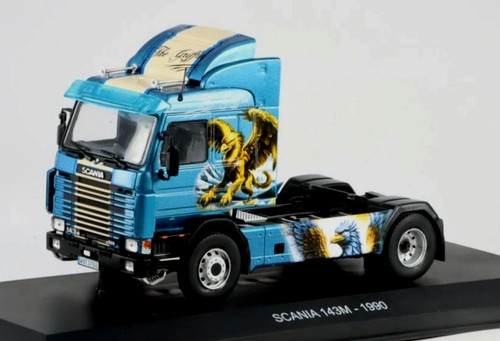 Hachette ixo 1990 scania - hachette/ixo, 1/43