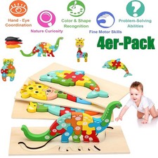 Holzpuzzle für Kleinkinder