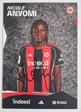Nicole Anyomi Autogrammkarte