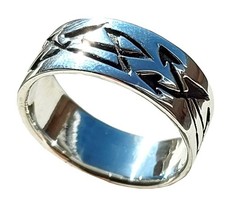Silberring 925 er Tribal