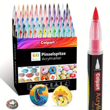 60 Farben Acryl Brush Pen Set