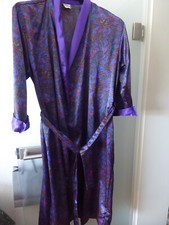Bademantel Morgenmantel Witt Weiden mehrfarbig lila Gr. 44/46