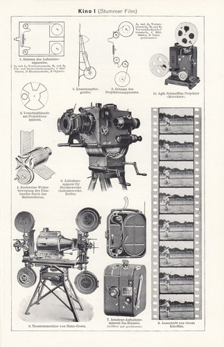 Lithografie 1932 kino ii - lithografie,