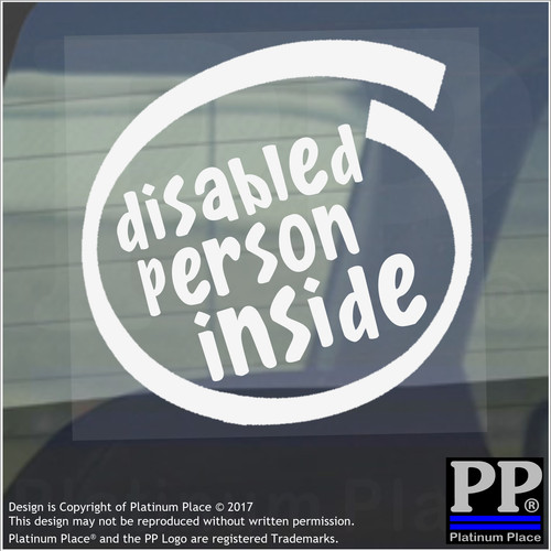 Behinderte person innen - 1, x