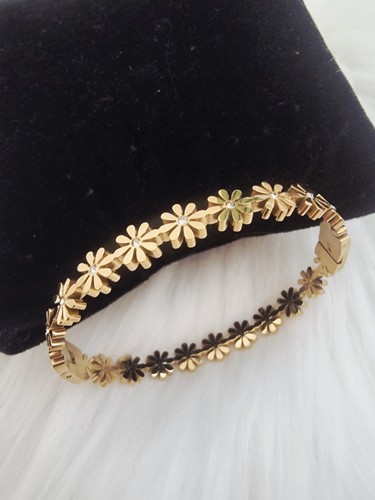 Kleeblatt armreif armband - armreif,