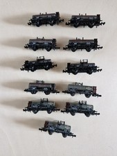 Minitrix Spur N Kesselwagen 2 Achsig 4x Castrol, 7x BASF