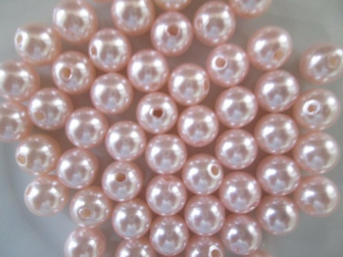 100 perlen rosa 8mm - perlen,