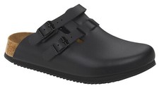 Birkenstock Kay 1018226 Leder schwarz, Herren Clogs wie Boston  normal  41-46