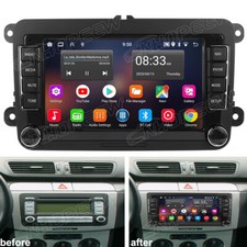 FÜR VW PASSAT B6 B7 CC MAGOTAN Android 15 Autoradio Mit GPS Navi WIFI BT FM RDS