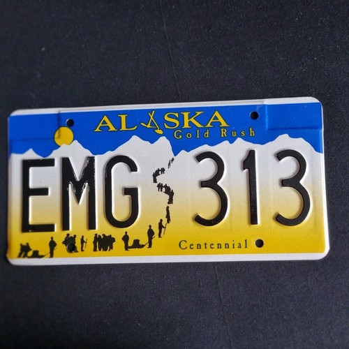Nummernschild alaska usa - nummernschild,