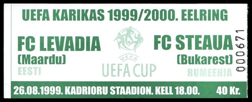 Ticket 1999 levadia tallinn - ticket,