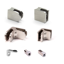 Glashalter Edelstahl