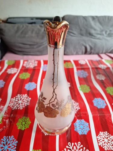 Böhmisch glas vase karaffe - böhmisch,