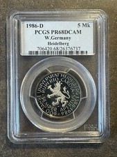 BRD 5DM 1986-D Universität