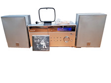 Sharp SD-EX220H CD-Player Radio FM AM 1 Bit Audio System HiFi Lautsprechersystem Vintage