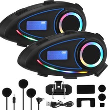 2x Bluetooth-Headset Intercom
