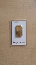 Goldbarren 20g. Degussa 999,99 er