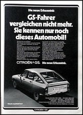 Citroen GS, originale Werbung