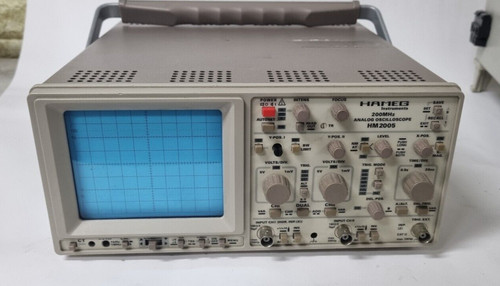 Hameg analog oscilloscope - hameg,
