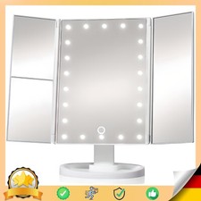 2X 3X Kosmetikspiegel LED