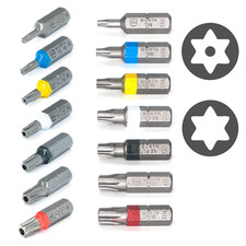 Würth 25mm Bit Torx TX8 TX10 TX15 TX20 TX25 TX27 TX40 Bits | T8 T20 T25 Bohrung