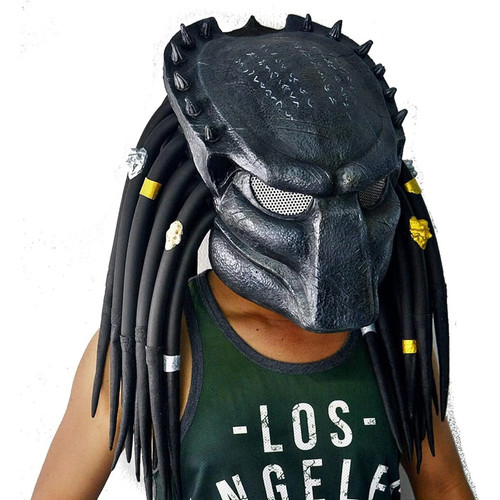Predator wolf latex maske - wolf,