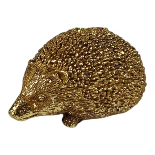 Igel dekofigur gold - igel, in