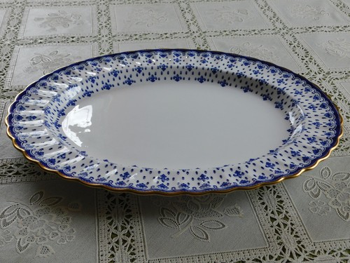 Spode fleur lys blau feines - de,