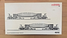 Märklin 48292 - Set mit 2 Torpedopfannenwagen / Epoche V