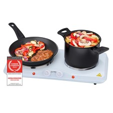 Doppelkochplatte aus Gusseisen